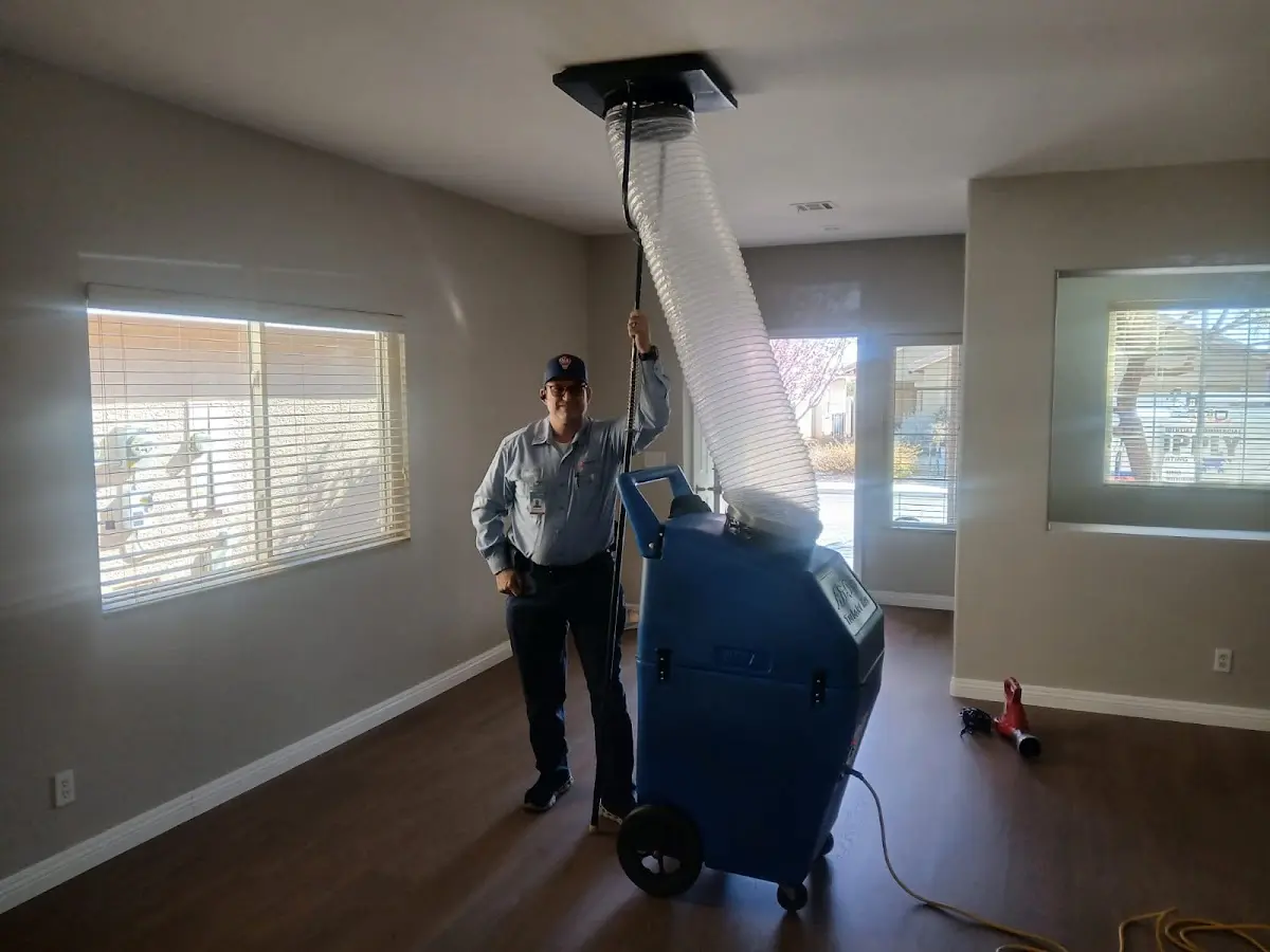 Professional Dryer Vent Cleaning work inside a Redford home